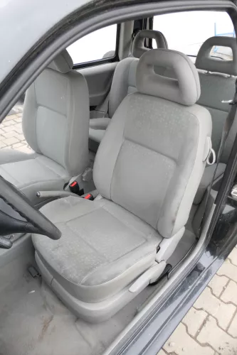 Seat Arosa VW Lupo Sitz vorn links Fahrersitz Höhenverstellung höhenverste grau (171147)
