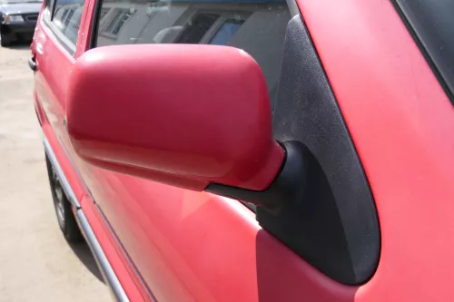 Polo 6N elektrischer elektrisch Spiegel Außenspiegel rechts rot LP3G & Glas (171174)