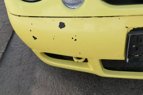 VW Lupo 6X Stoßstange vorne Frontstoßstange Stoßfänger gelb LD1B Sport  (171239)
