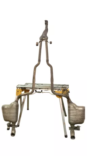 Audi A6 4F Auspuff Endschalldämpfer+Mittelschalldämpf hinten 3,0 TDI 2,7