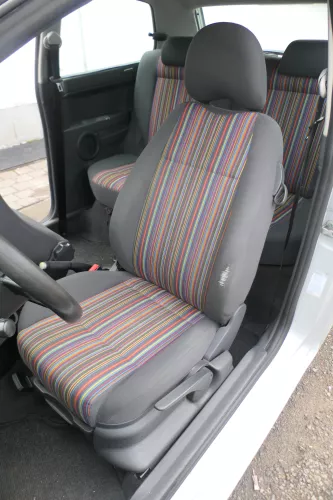 VW Fox Sitz Fahrersitz vorne links OHNEAirbag höhenverstellbar  v (171266)