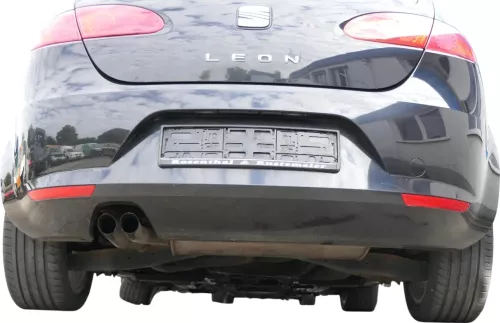 Seat leon 1P Stoßstange Heckstoßstange hinten schwarz LC9Z metallic (171329)