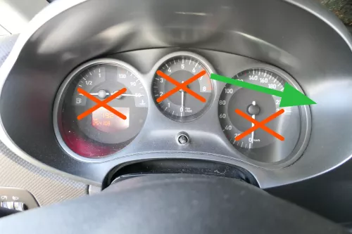 Seat Leon 1P Mittelkonsole Verkleidung um Radio Klappe Abdeckung Dekor silber gr