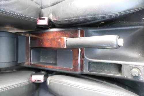 Audi A6 4B C5 Verkleidung Klappe Abdeckung Dekor Holz Optik Nußbaum 