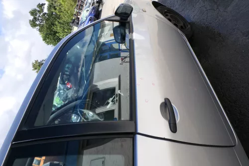 VW Lupo Seat Arosa Tür vorne rechts Beifahrertür silber grau LS7N (für elektr.Fe (171503)