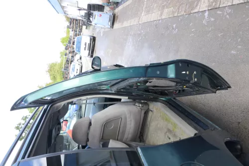 VW Sharan 7M Seat Alhambra Tür hinten rechts bis ca. Bj.1999 -  grün LC6P (171631)