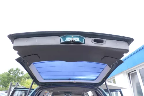 VW Sharan 7M Abdeckung Verkleidung Kofferraum hinten Heckklappe Deckel biber (171644)