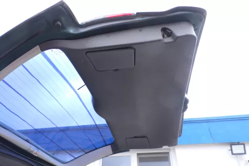 VW Sharan 7M Abdeckung Verkleidung Kofferraum hinten Heckklappe Deckel biber (171644)