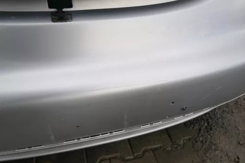 VW New Beetle 9C Stoßstange vorne Stoßfänger vorn silber grau LG9R (171718)