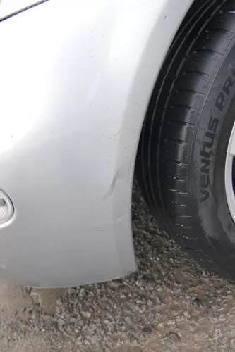 VW New Beetle 9C Stoßstange vorne Stoßfänger vorn silber grau LG9R (171718)