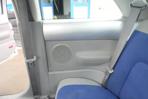 1x VW New Beetle 9C Seite Seitenverkleidung Verkleidung hinten rechts grau (171722)