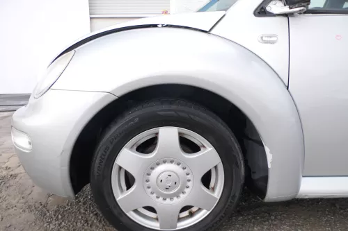 VW New Beetle 9C Kotflügel vorne links silber grau LG9R 1C0821103H (171725)