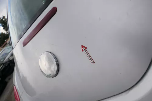 Beetle 1C 9C Heckklappe mit Scheibe Klappe hinten grau silber LG9R (ohneSchlo (171731)