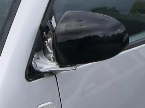 VW New Beetle elektrischer Spiegel Außenspiegel links schwarz (171733)