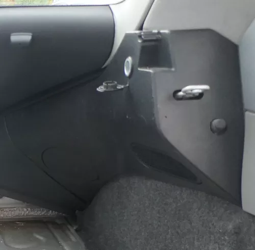 VW New Beetle 9C Abdeckung Verkleidung Kofferraum hinten links (171740)