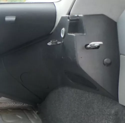 VW New Beetle 9C Abdeckung Verkleidung Kofferraum hinten links (171740)