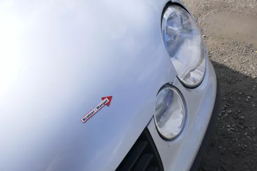 VW Polo 9N Motorhaube Klappe vorne silber grau LA7W reflexsilber bisca.Bj.2004 (171765)