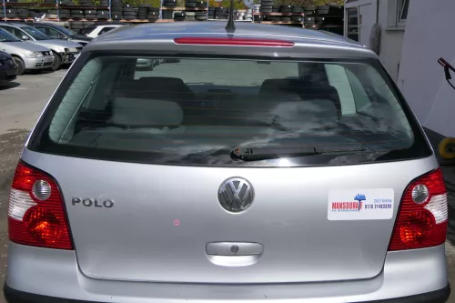 VW Polo 9N Fun Heckklappe Kofferraumklappe Klappe hinten silber LA7W metal (171771)