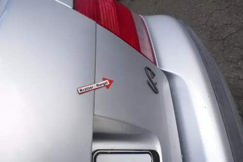 VW Bora Limousine Heckklappe Kofferraumklappe Klappe hinten grau silber LA7W (171788)