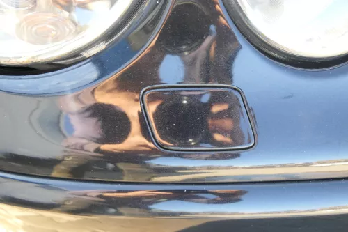 VW Polo 9N Stoßstange Frontstoßstange vorne schwarz LC9Z SWR (171821)