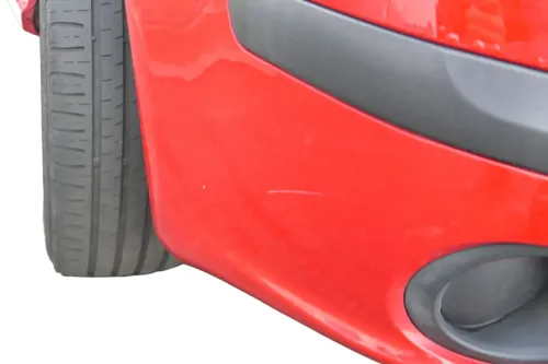 Skoda Fabia 6Y Stoßstange Stoßfänger vorne rot LF3K 2004-2008 - Facelift (171943)