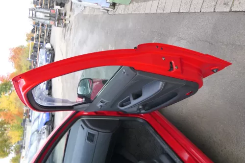 Skoda Fabia 6Y Kombi Limousine Tür vorne rechts Beifahrertür rot LF3K (171945)