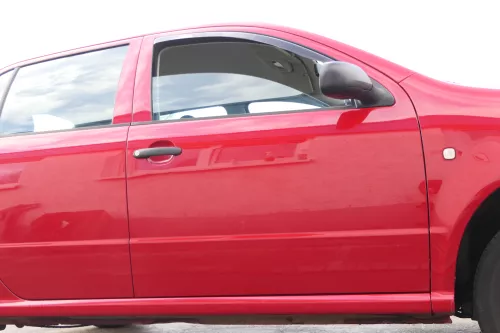 Skoda Fabia 6Y Kombi Limousine Tür vorne rechts Beifahrertür rot LF3K (171945)