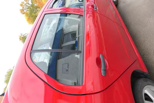 Skoda Fabia 6Y Limousine Schrägheck Tür hinten rechts rot LF3K (171946)
