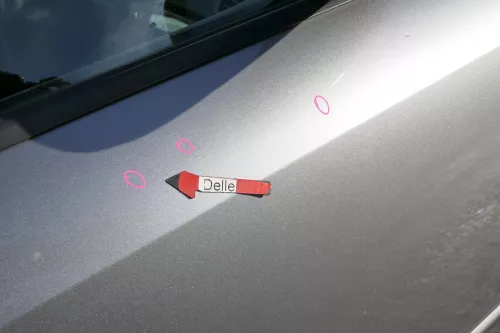 Audi A4 B6 8E nur Türblatt vorne rechts Beifahrertür grau LY7Q Kombi+Limo Tür (172051)