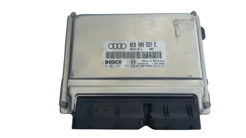 Audi A4 8E Steuergerät Motor 8E0909557E 2,0 96kw ALT Benziner Motorsteuergerät (172093)
