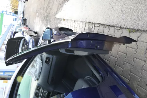 VW Polo 6R 6C Tür vorne rechts Beifahrertür 4/5-Türer blau LD5Q -ohne Anbauteile (172358)