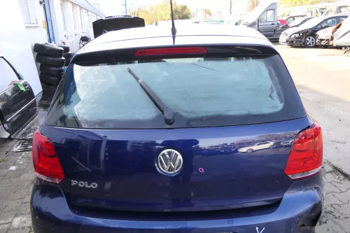 VW Polo 6R 6C Heckklappe Kofferraumklappe Klappe Scheibe blau LD5Q OHNEAnbauteil (172374)