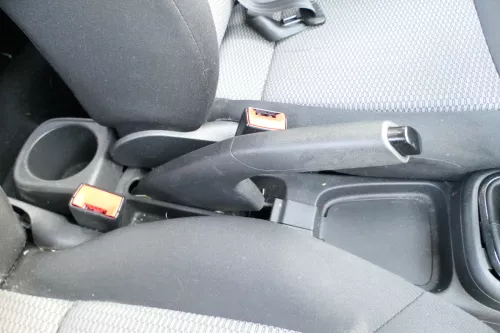 VW Polo 6R Handbremse Feststellbremse Handbremshebel schwarz 