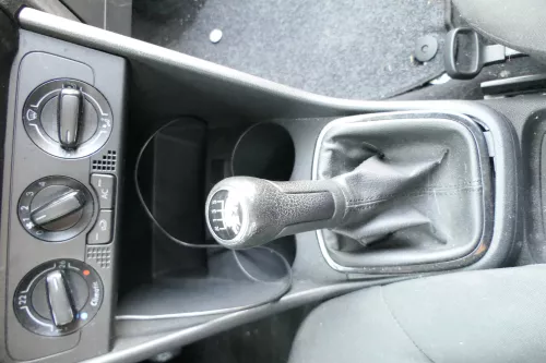 VW Polo 6R 6C Schaltknauf Schaltsack Schaltung Schaltknüppel Leder schwarz (172400)