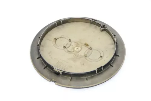 1x Audi A8 4D Alufelge Deckel Abdeckung Radkappe 4D0601165B Kappe schwarz lackie (172512)