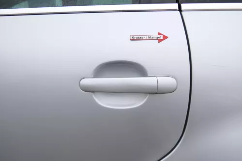 VW Passat 3B 3BG 3B6 Kombi Variant Tür hinten links silber LA7W reflexsilber (172518)