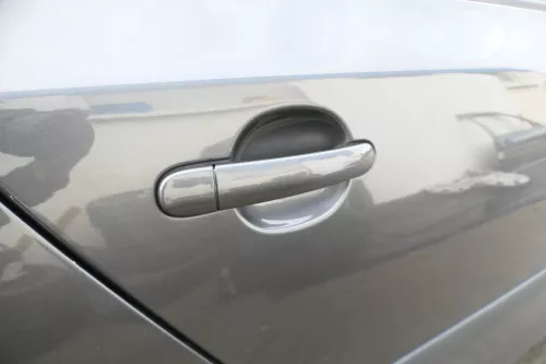 Skoda Fabia 5J Kombi Tür hinten rechts grau titangrau 9795 - ohne Anbauteile (172608)