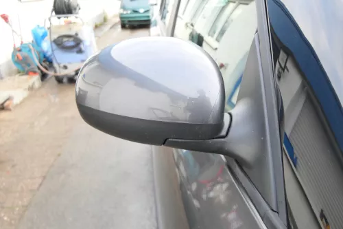 Fabia 5J elektrisch Spiegel Außenspiegel rechts mit Glas grau L9795 titangrau