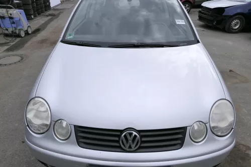 VW Polo 9N Motorhaube Klappe vorne silber grau LA7W reflexsilber bisca.Bj.2004