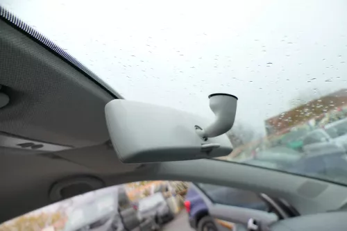 VW Polo 9N 9N3 Spiegel innen Innenspiegel Rücksiegel grau