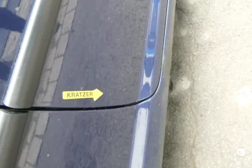 VW Golf 4 Tür vorne rechts Beifahrertür 2/3-Türer blau LA5G ohneAnbauteile (172905)