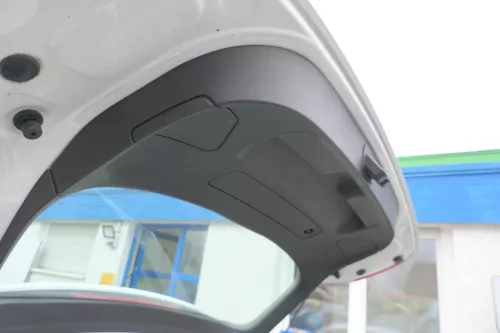 Audi A1 8X Abdeckung Verkleidung Kofferraum hinten unten Heckklappe Deckel