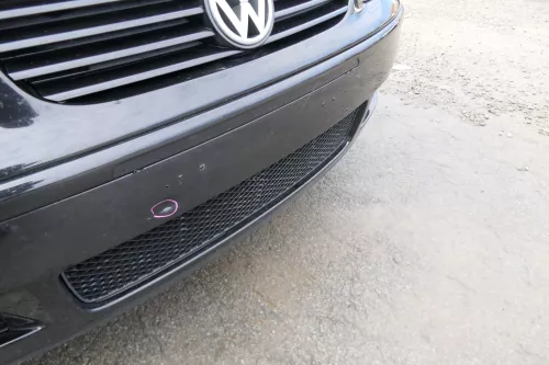 VW Polo 6N2 Stoßstange vorne Frontstoßstange Stoßfänger schwarz LC9Z (173146)