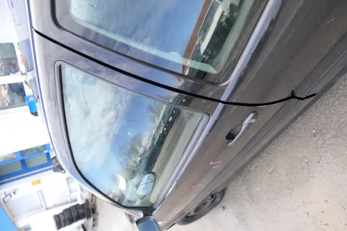 VW Polo 6N 6N2 Tür vorne links Fahrertür 2/3-Türer schwarz LC9Z- ohne Anbauteile (173149)