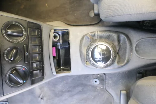 VW Lupo Polo 6N2 Schaltknauf Schaltsack Schaltung Schaltknüppel schwarz  (173165)