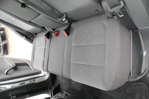 VW Golf 5M Plus Sitze Rückbank Rücksitzbank Lehne hinten schwarz(ohneKopfstützen (173187)