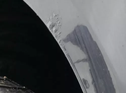 VW Polo 9N3 Kotflügel vorne links schwarz LC9Z (173219)
