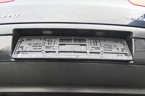 Seat Ibiza 6K Facelfit Stoßstange Heckstoßstange hinten schwarz LA9Y (173269)