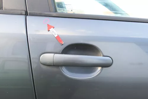 Seat Leon Toledo 1M Tür vorne rechts Beifahrertür silber grau LS7T (173323)