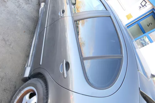 Seat Leon Toledo 1M Tür hinten links Fahrerseite grau LS7T ohne Anbauteile (173327)